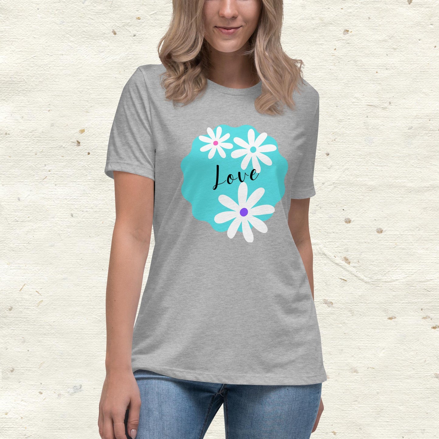 Love Daisy Women's Relaxed T-Shirt