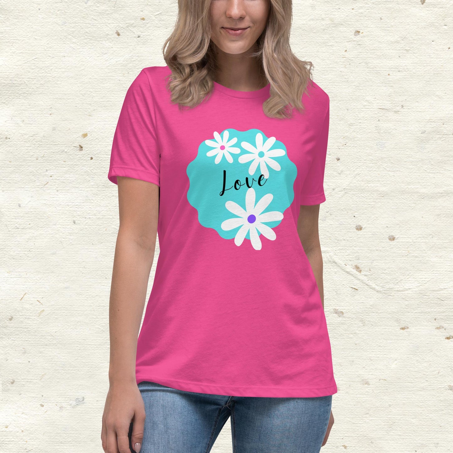 Love Daisy Women's Relaxed T-Shirt