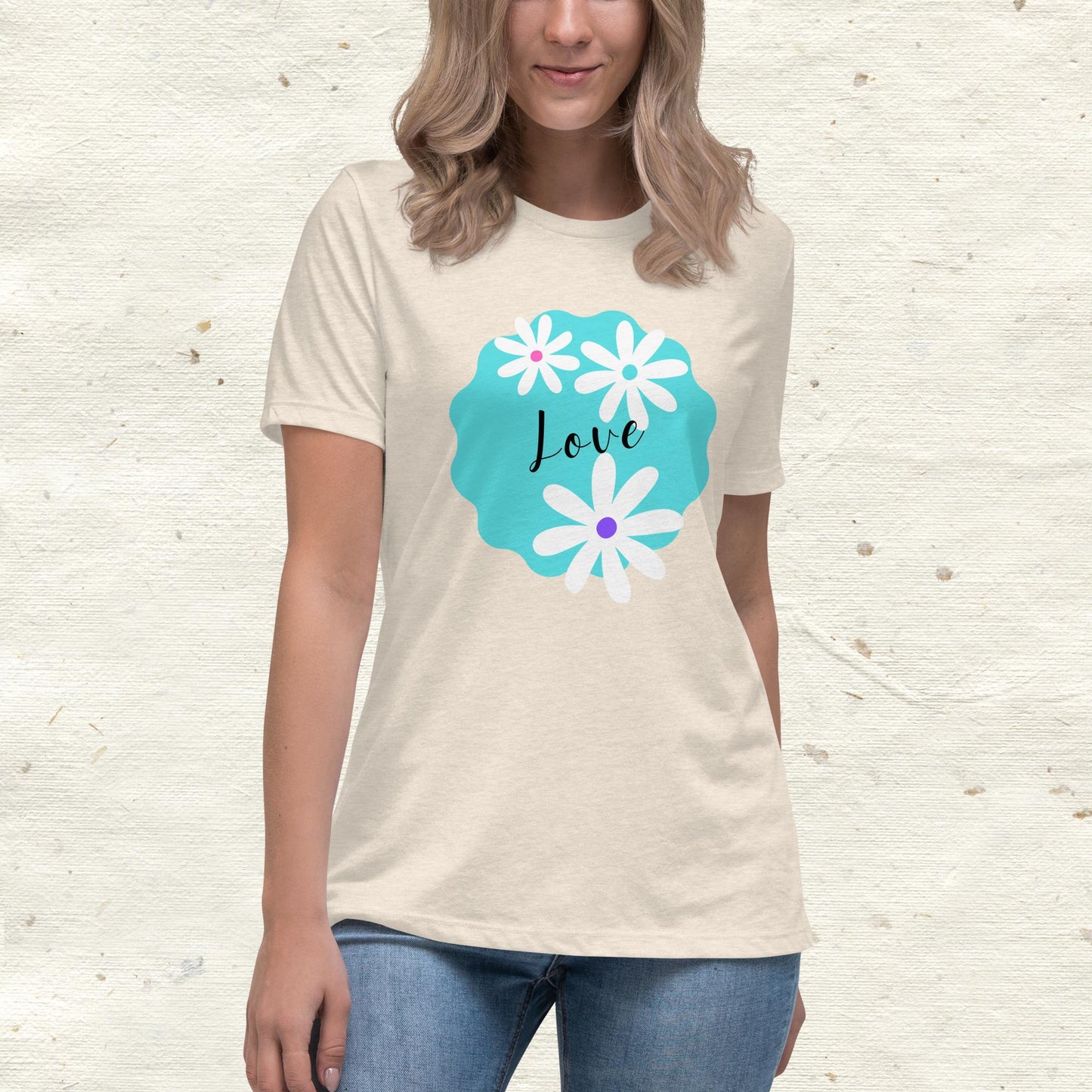 Love Daisy Women's Relaxed T-Shirt