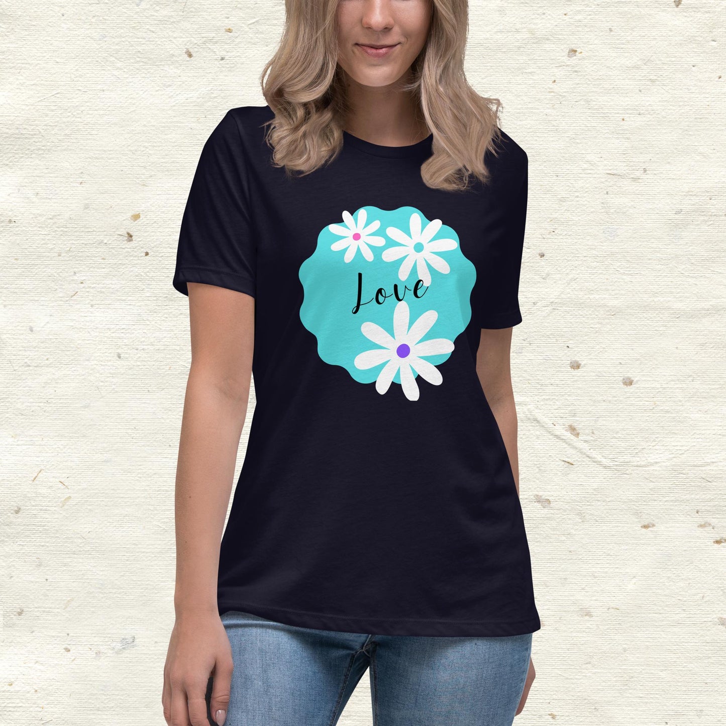 Love Daisy Women's Relaxed T-Shirt