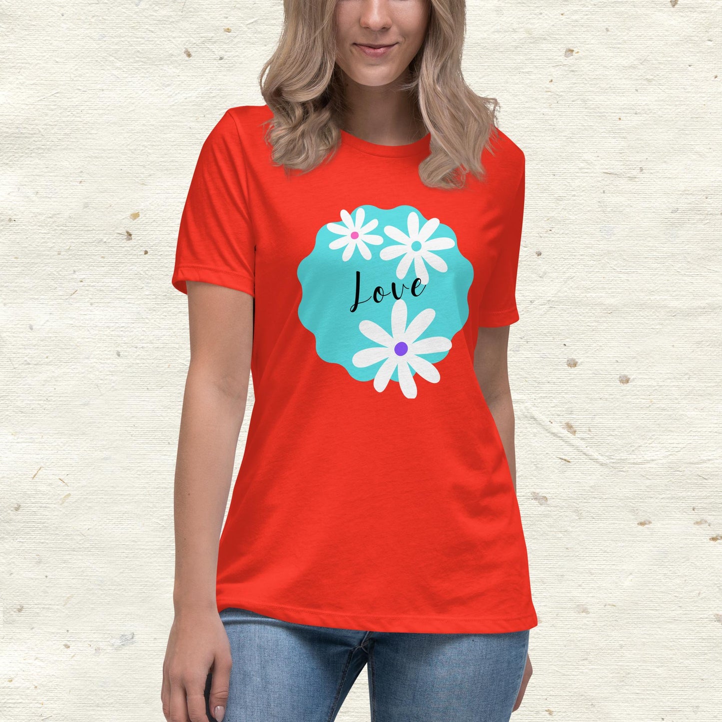 Love Daisy Women's Relaxed T-Shirt