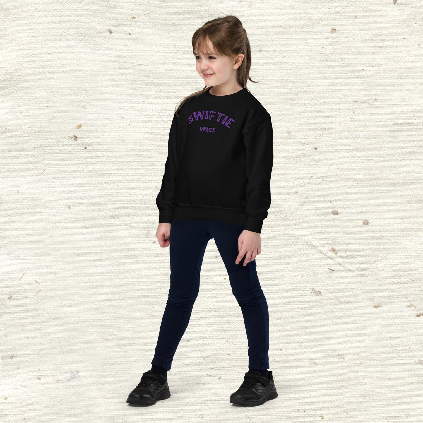 Swiftie Vibes Youth crewneck sweatshirt