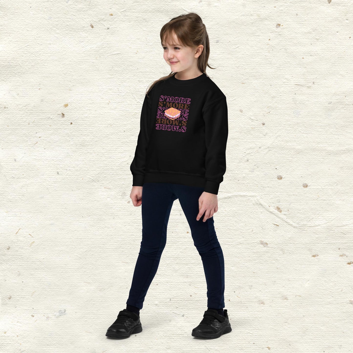 S’more Youth crewneck sweatshirt