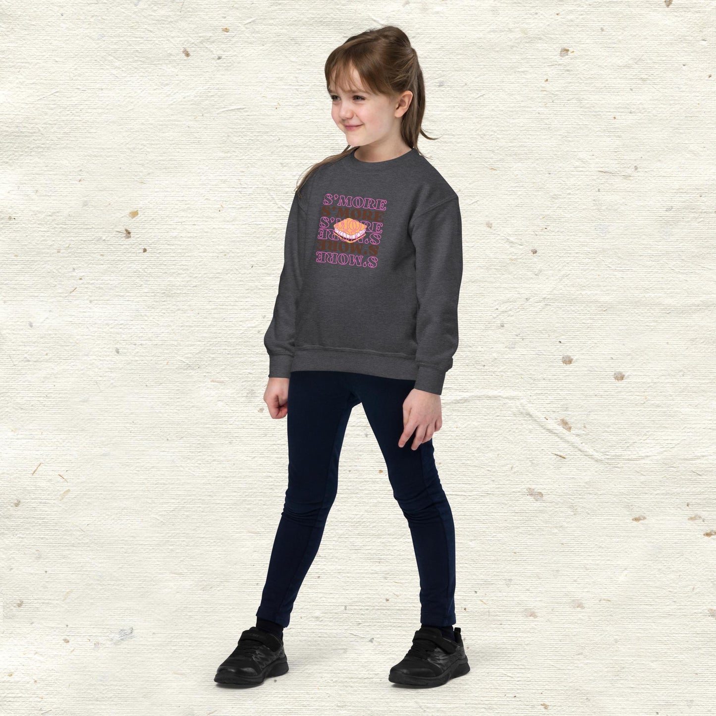 S’more Youth crewneck sweatshirt