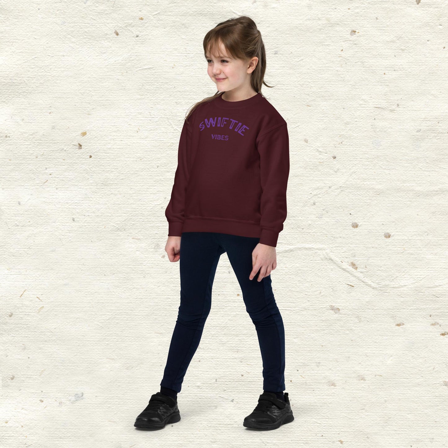 Swiftie Vibes Youth crewneck sweatshirt