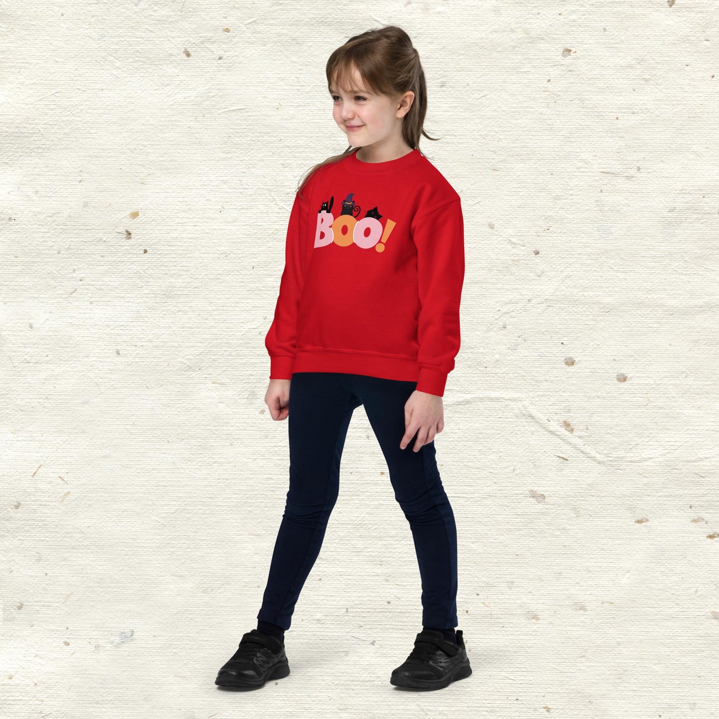 BOO Youth Crewneck Sweatshirt