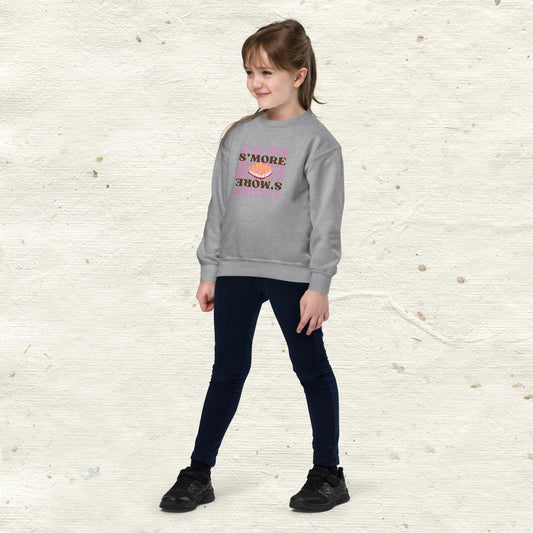 S’more Youth crewneck sweatshirt
