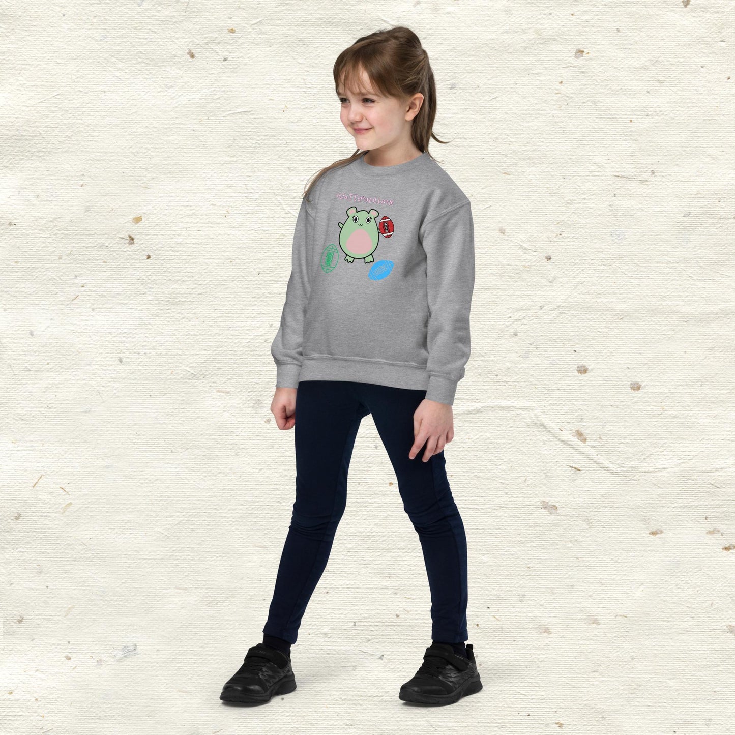 Football Youth Crewneck Sweatshirt