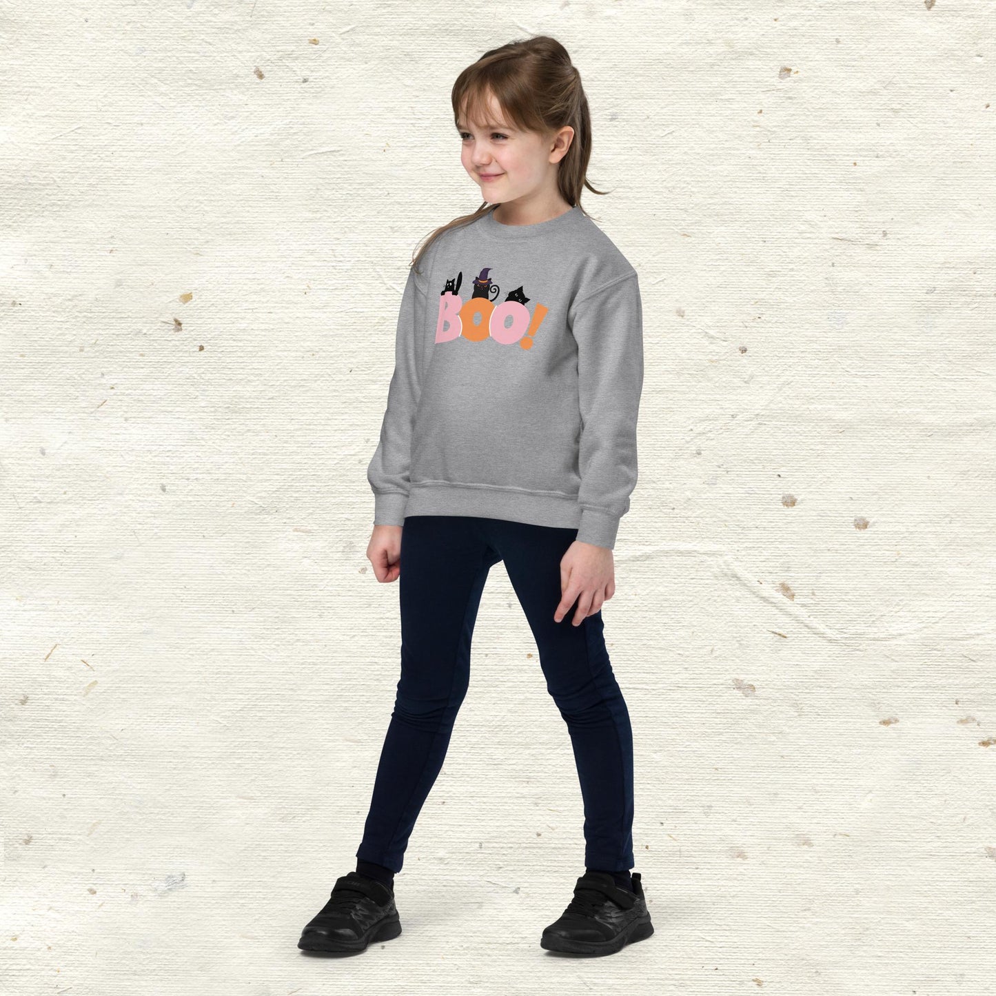 BOO Youth Crewneck Sweatshirt