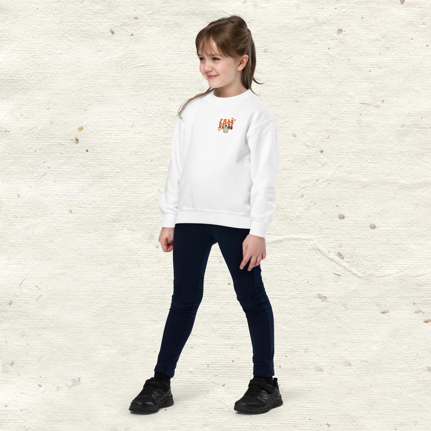 WaTTerMaLLone Fall Vibes Youth crewneck sweatshirt