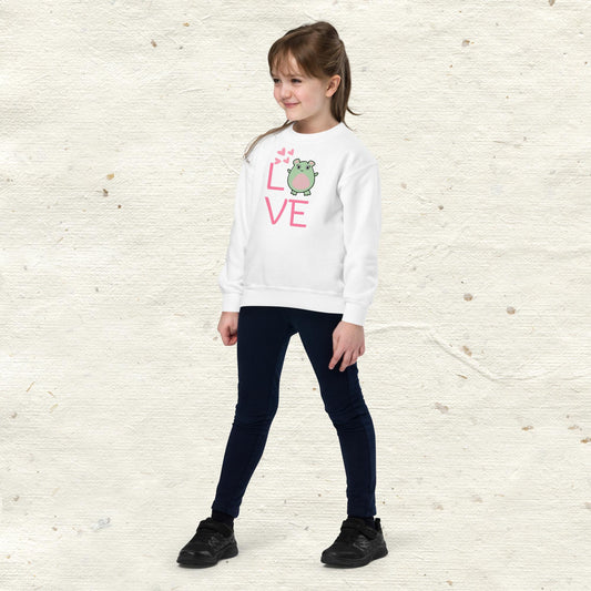 WaTTerMaLLone Love Youth Crewneck Sweatshirt