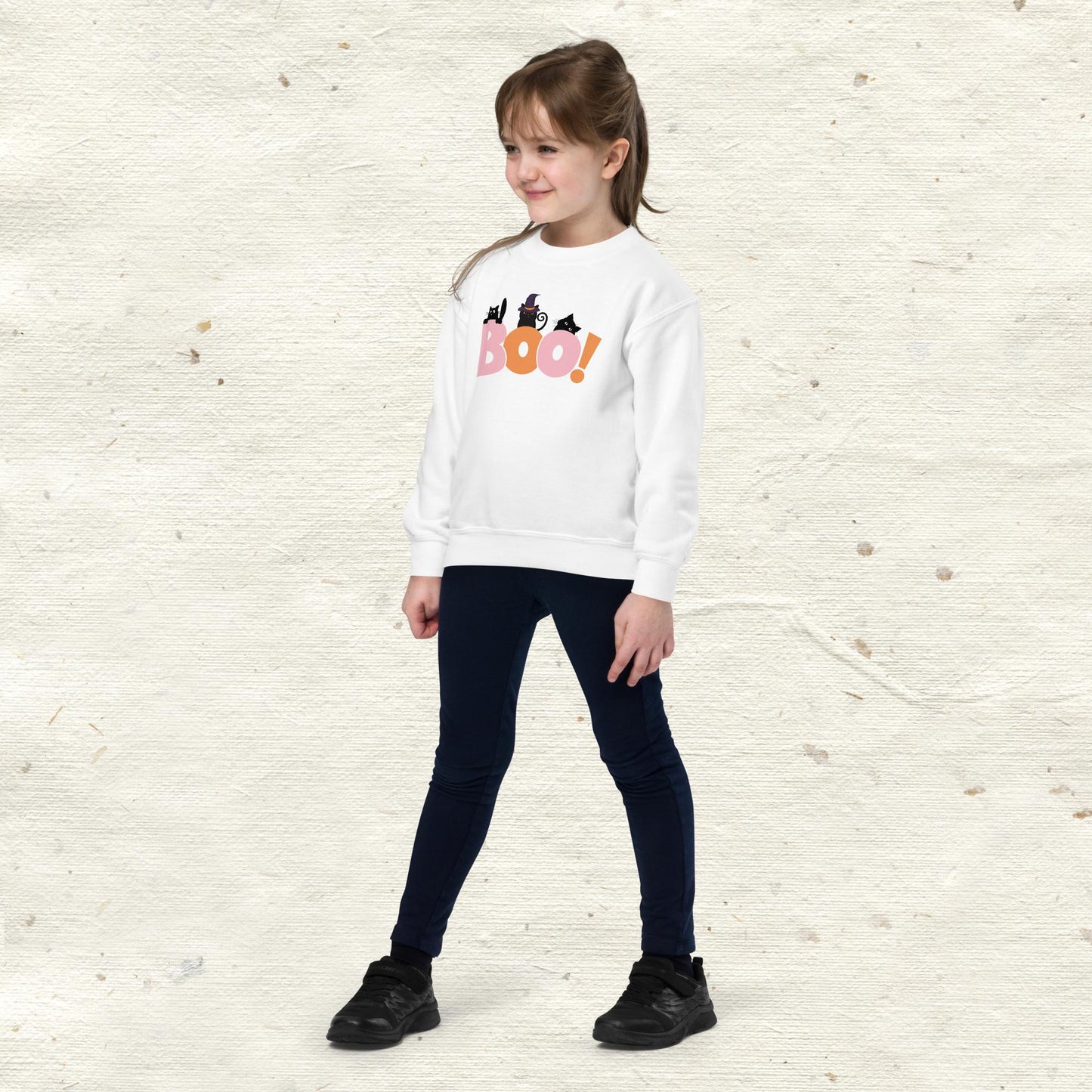 BOO Youth Crewneck Sweatshirt