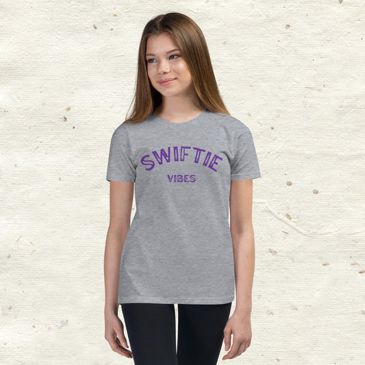 Swiftie Vibes Youth Short Sleeve T-Shirt