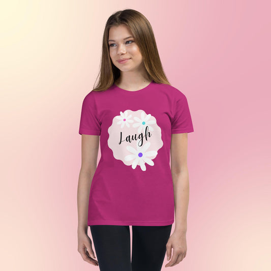 Laugh Daisy Youth Short Sleeve T-Shirt