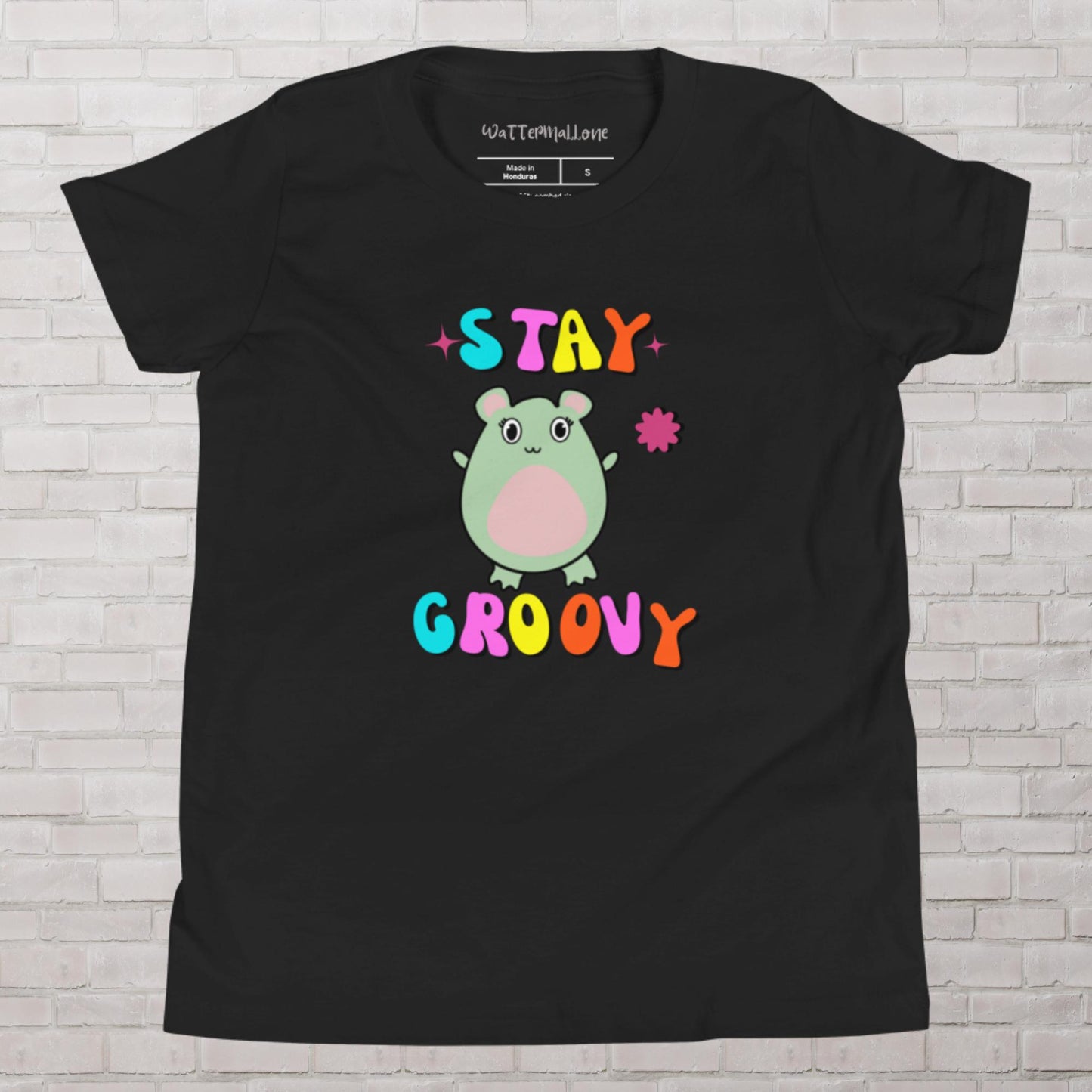 Stay Groovy WaTTerMaLLone Youth Short Sleeve T-Shirt