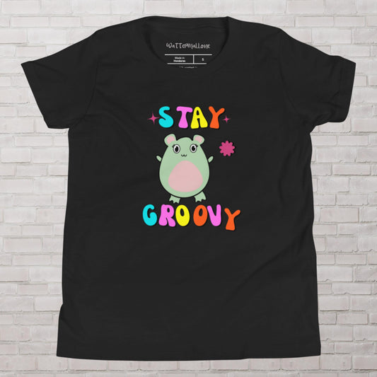 Stay Groovy WaTTerMaLLone Youth Short Sleeve T-Shirt