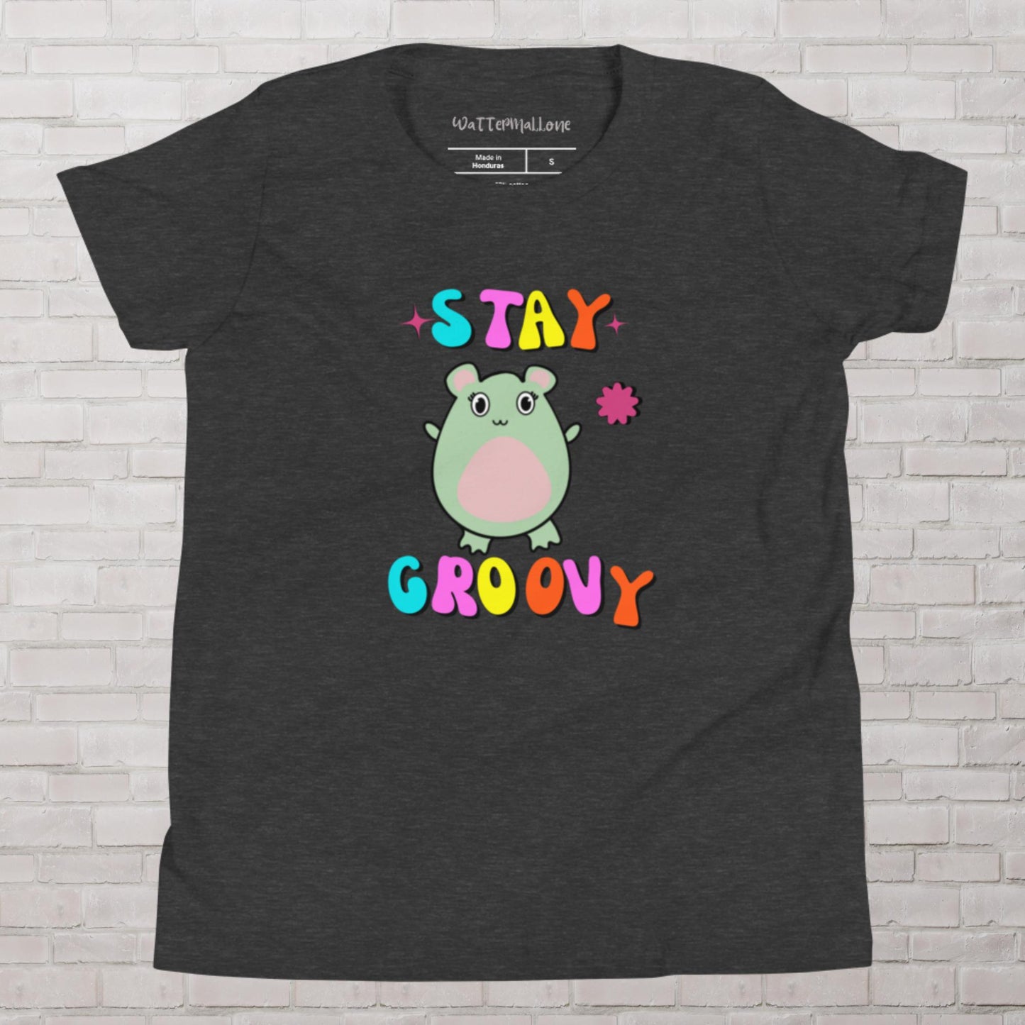 Stay Groovy WaTTerMaLLone Youth Short Sleeve T-Shirt