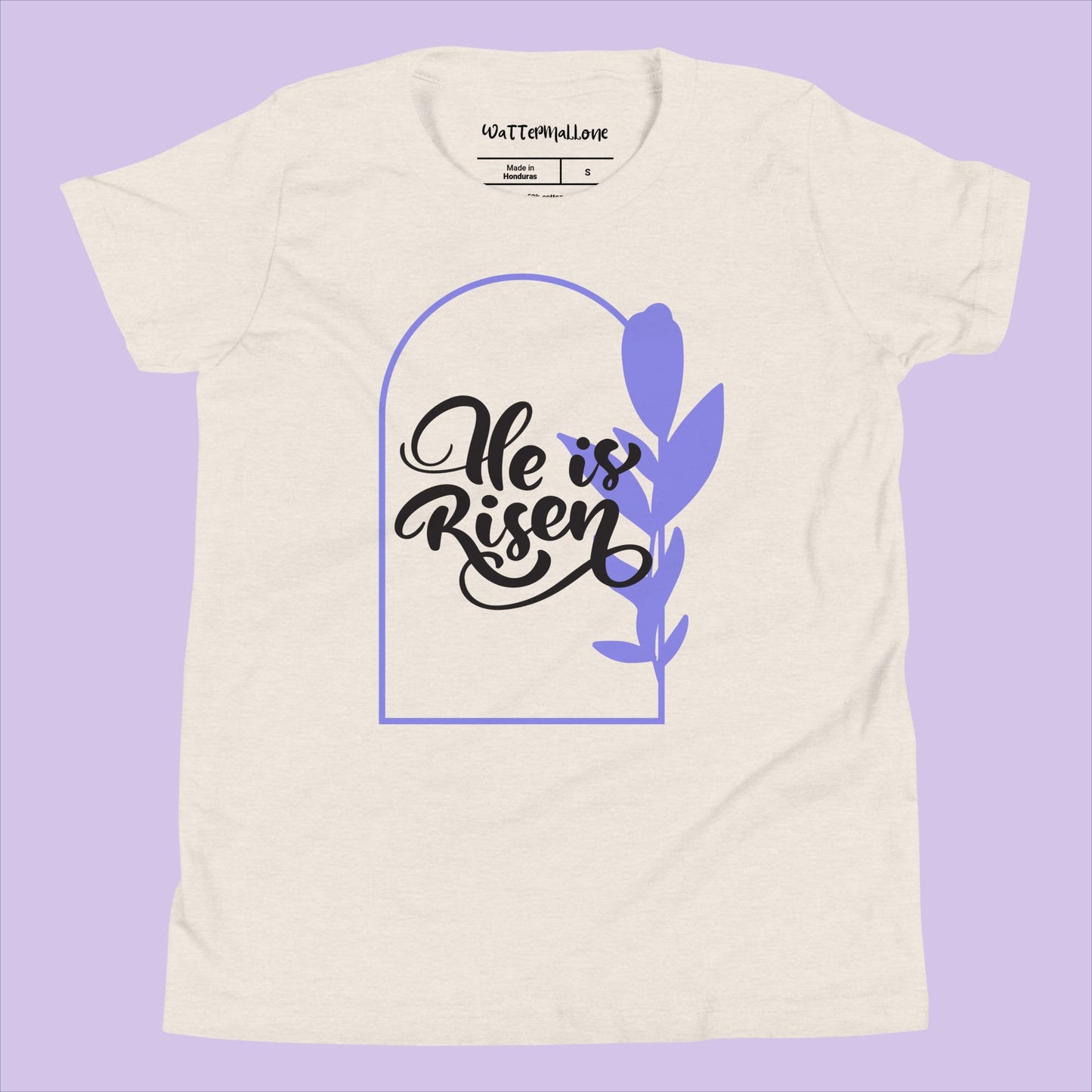 He is Risen Youth Short Sleeve T-Shirt