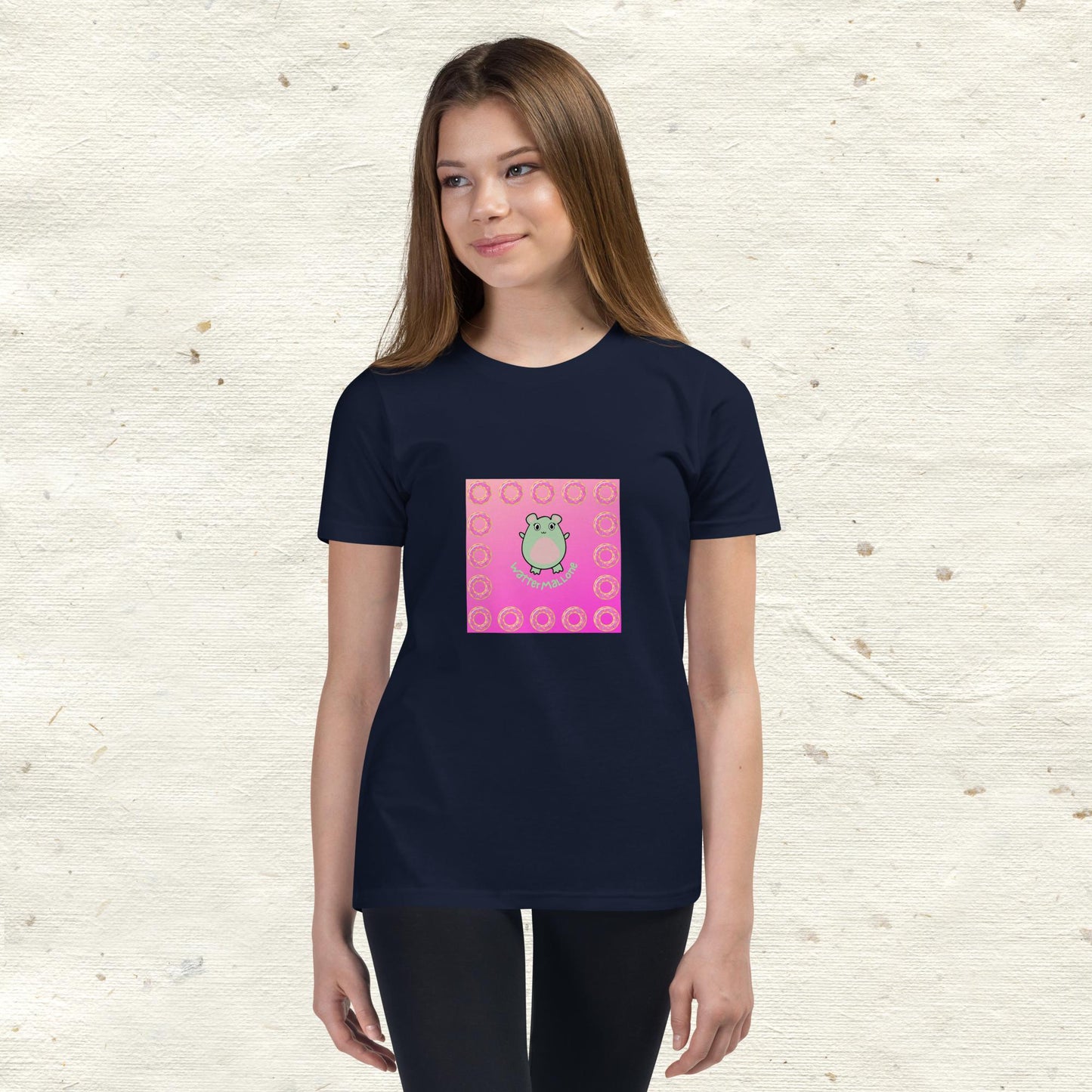 Round Sparkles Youth Short Sleeve T-Shirt