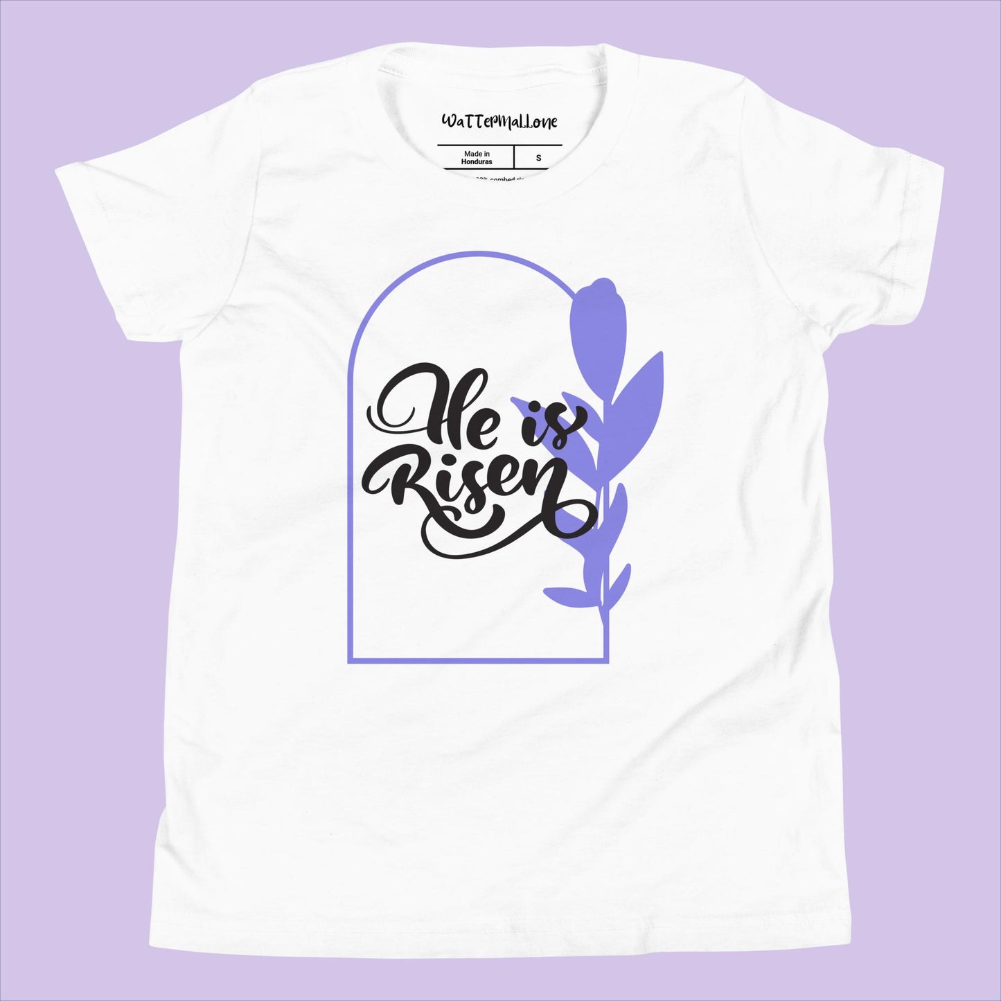 He is Risen Youth Short Sleeve T-Shirt