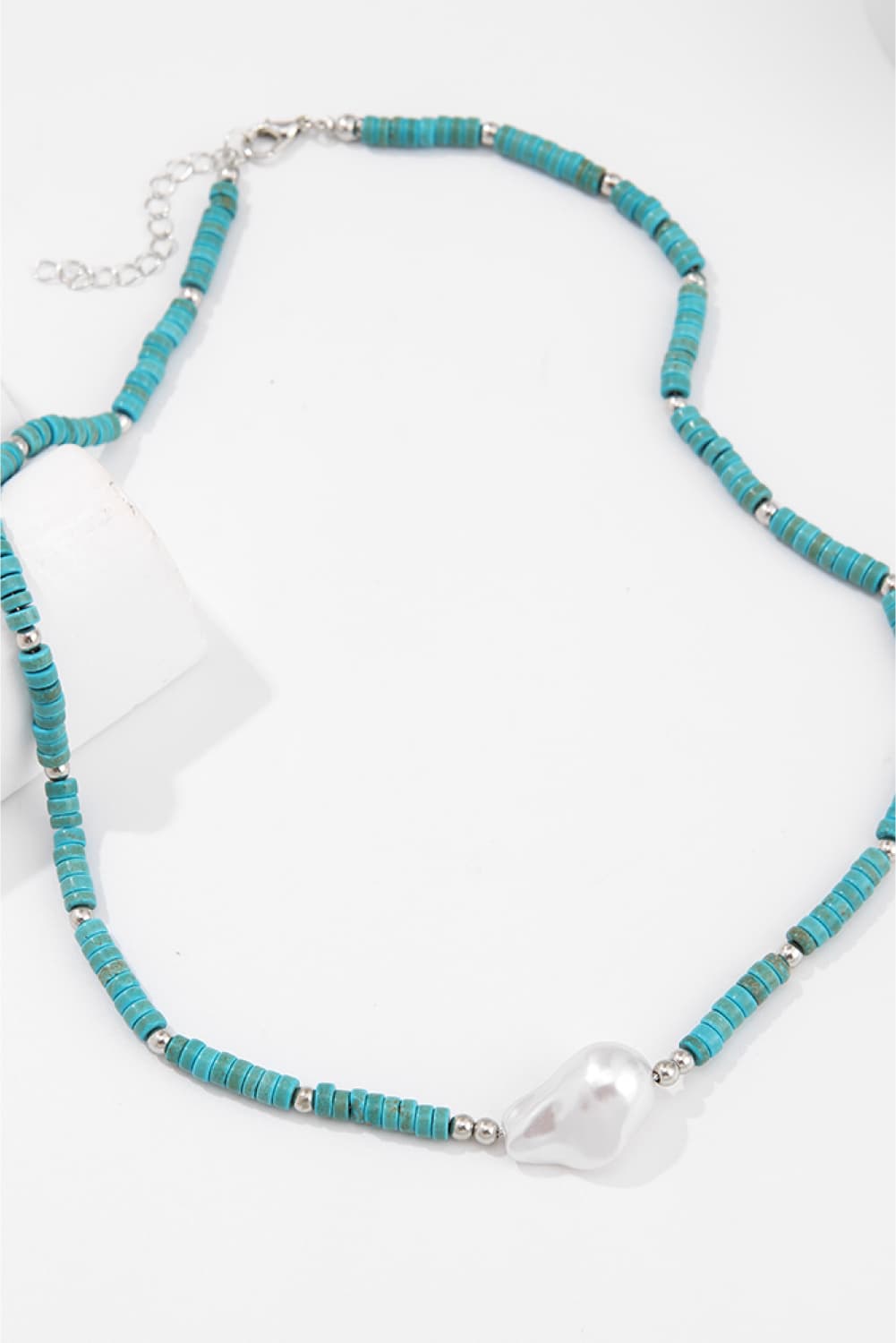 Beloved Turquoise & Pearl Necklace