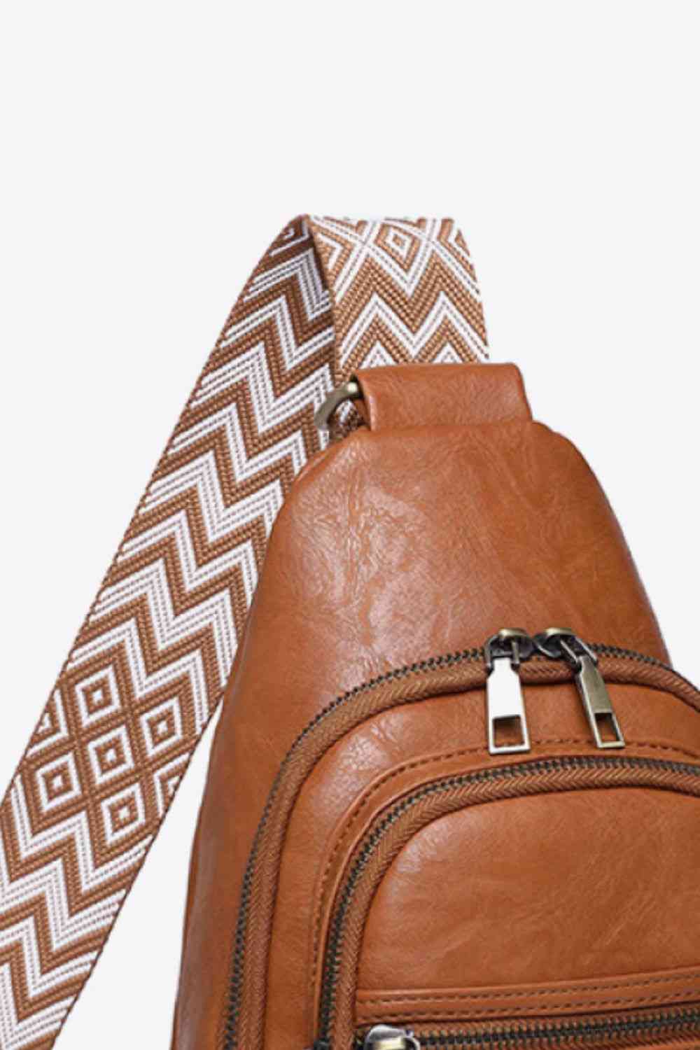 Chevron Adored It's Your Time Sling Bag