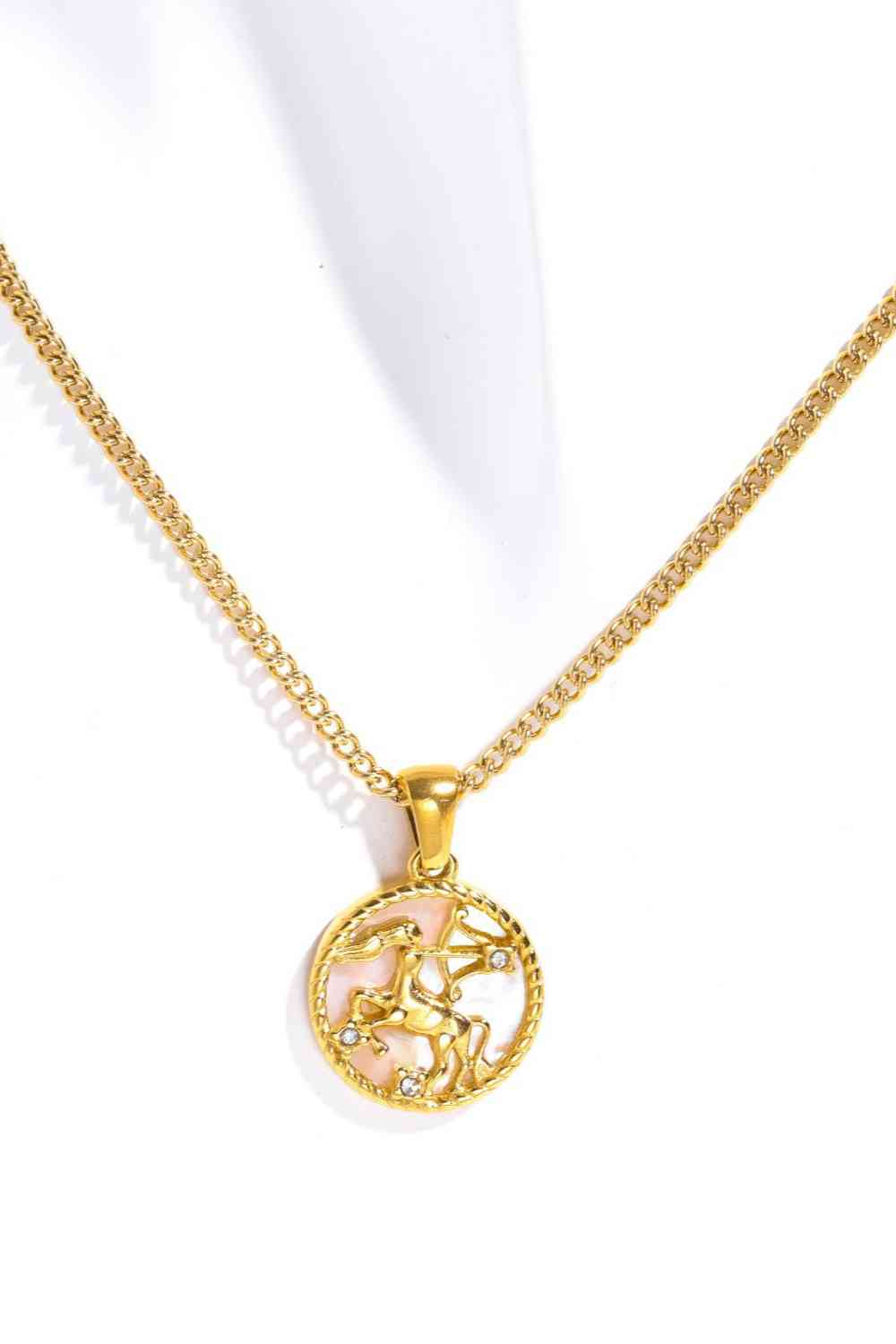 Constellation Pendant Zodiac Sign Necklace