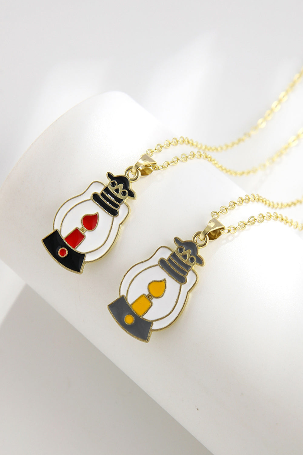 Trick or Treat Two-Piece Halloween Theme Necklace Set