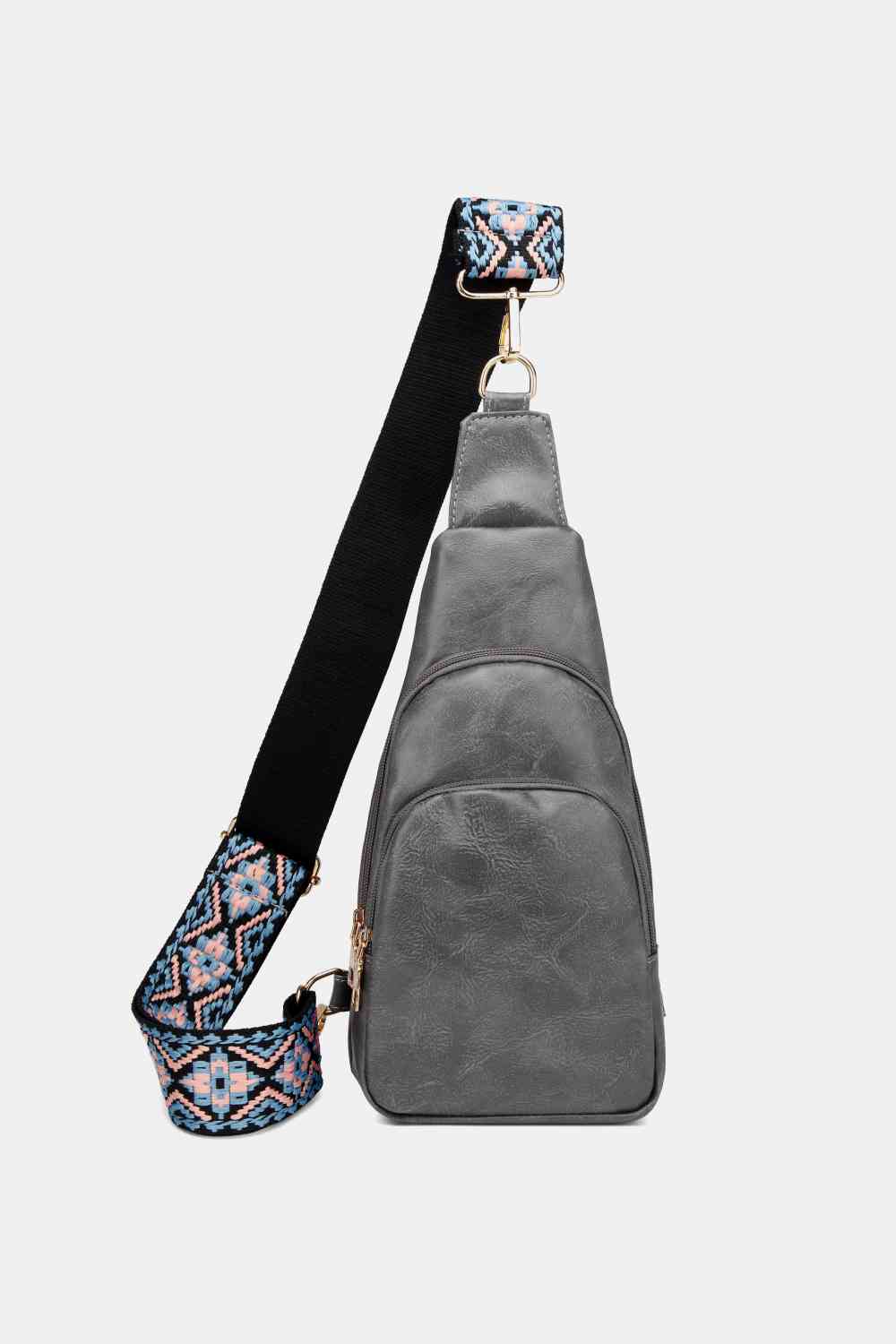 Travelista Geo Strap Crossbody Sling Bag