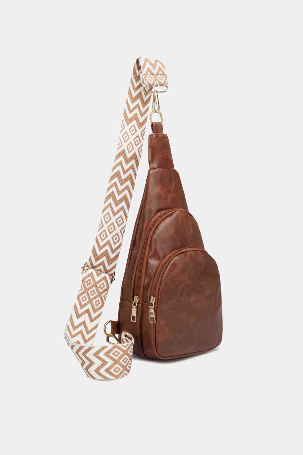 Travelista Geo Strap Crossbody Sling Bag