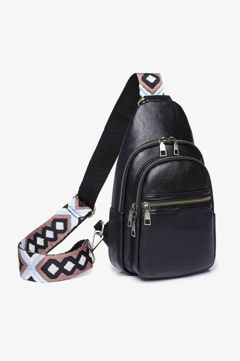 Chevron Adored It's Your Time Sling Bag