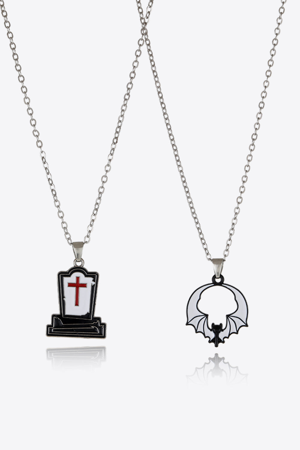 Trick or Treat Two-Piece Halloween Theme Necklace Set