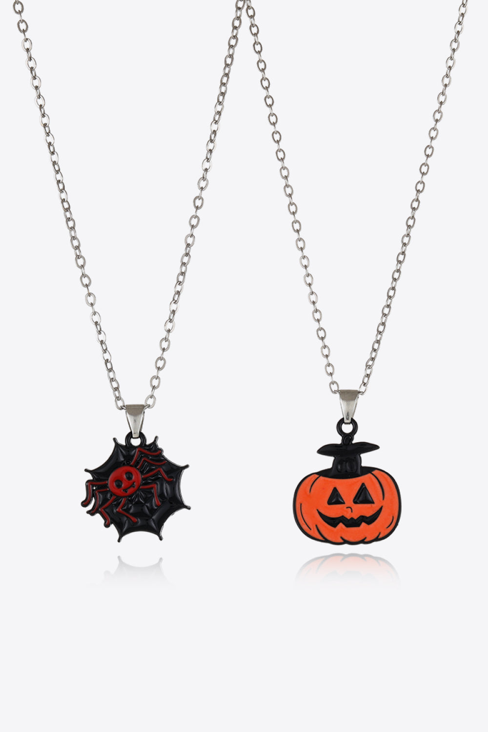 Trick or Treat Two-Piece Halloween Theme Necklace Set