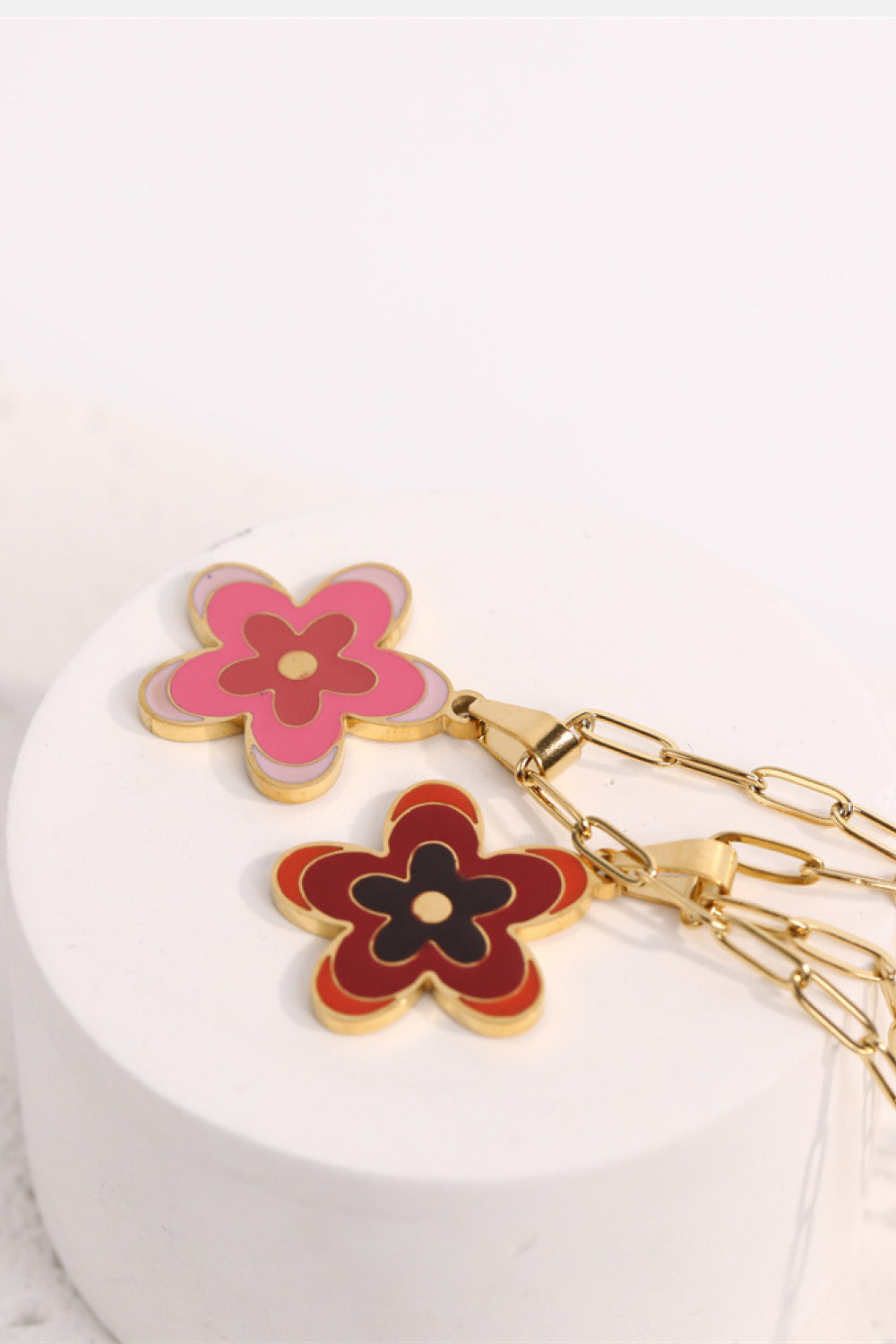 Flower Pendant Necklace