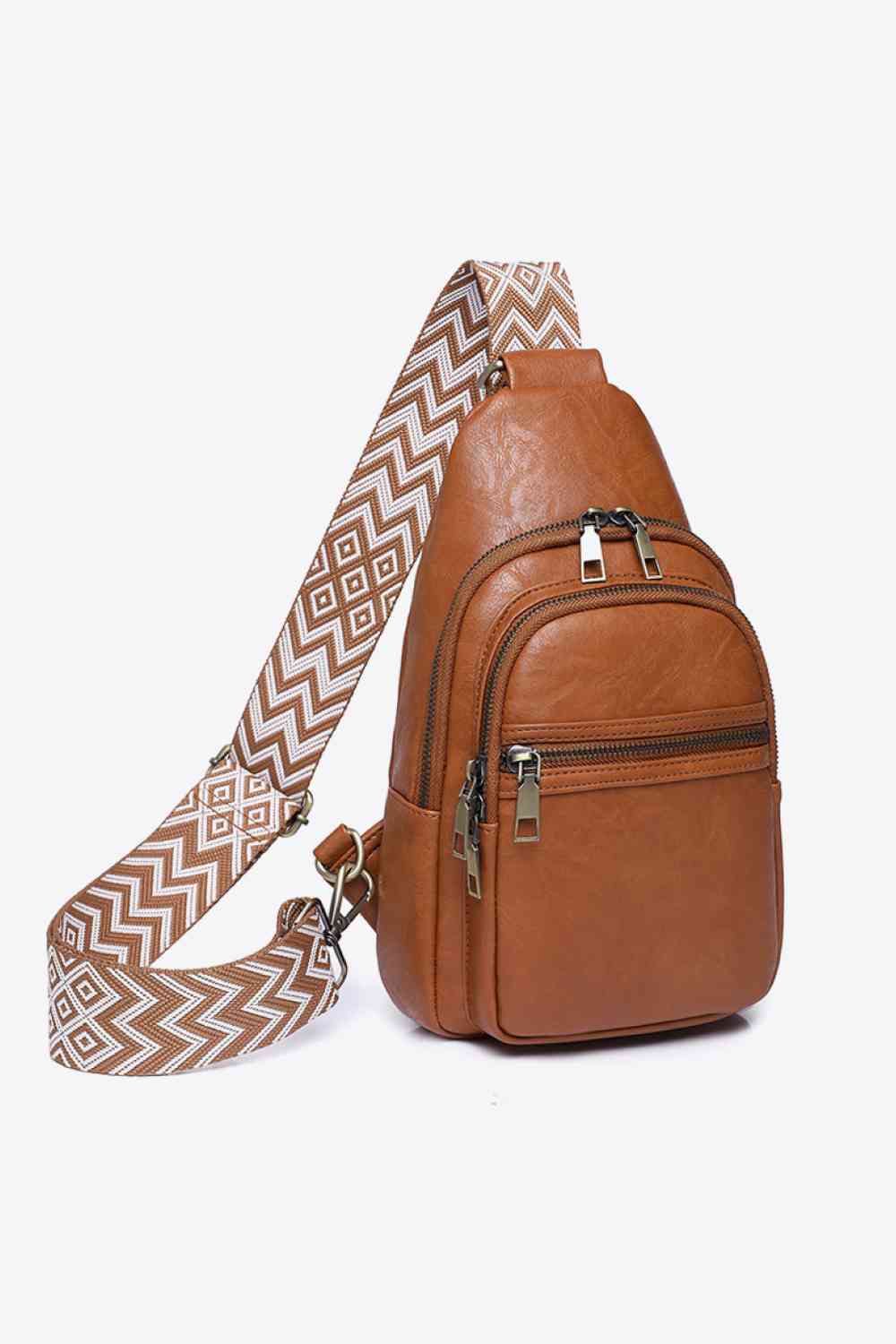 Chevron Adored It's Your Time Sling Bag