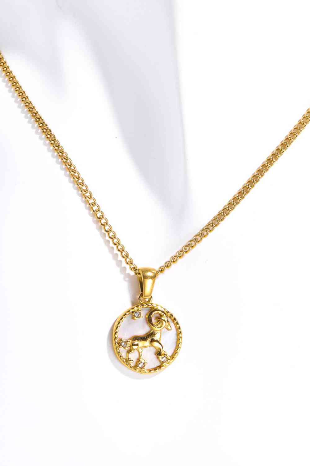 Constellation Pendant Zodiac Sign Necklace