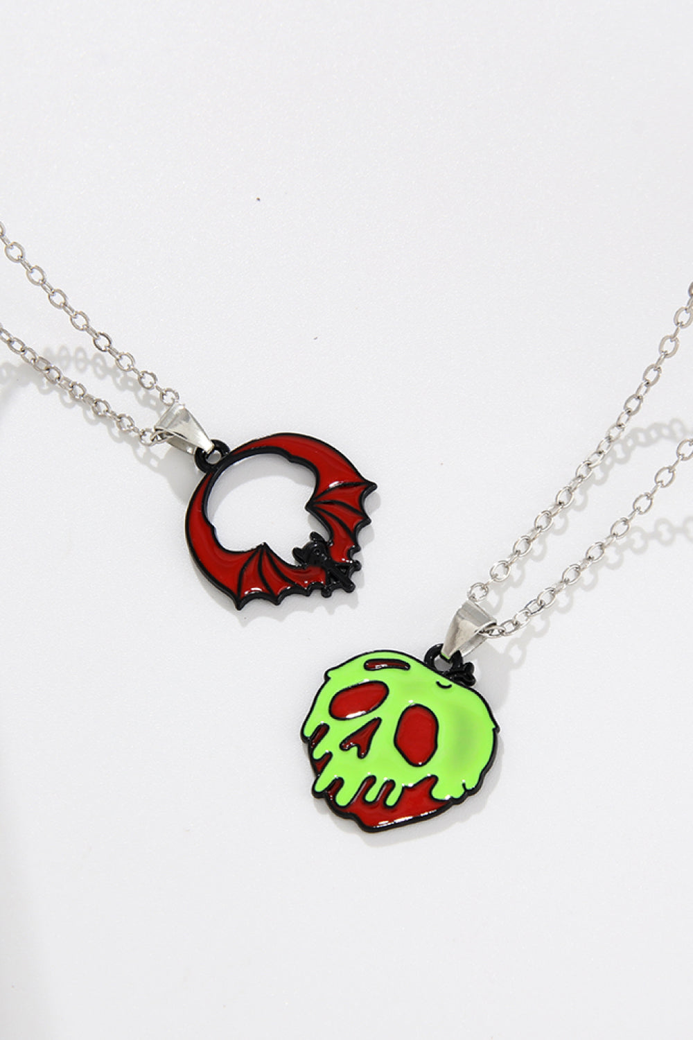 Trick or Treat Two-Piece Halloween Theme Necklace Set