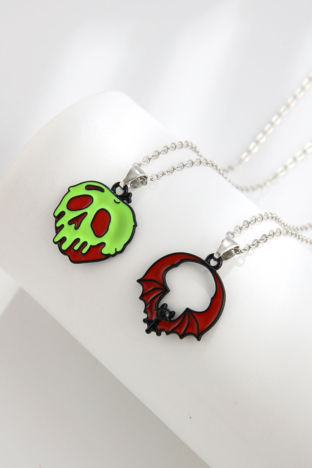 Trick or Treat Two-Piece Halloween Theme Necklace Set