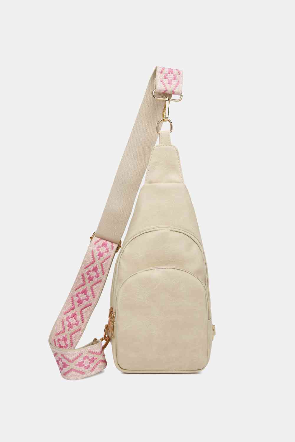 Travelista Geo Strap Crossbody Sling Bag