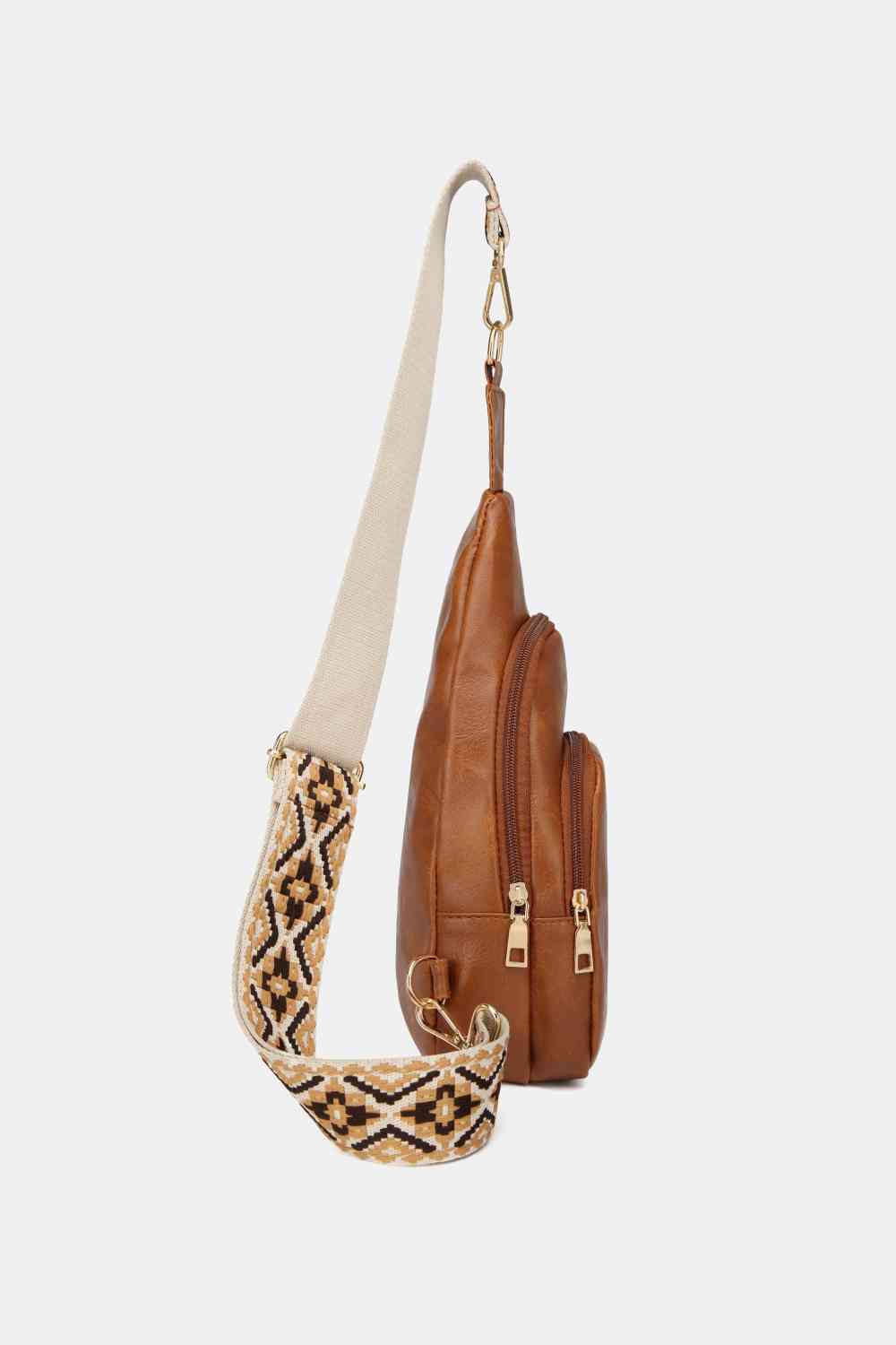 Travelista Geo Strap Crossbody Sling Bag