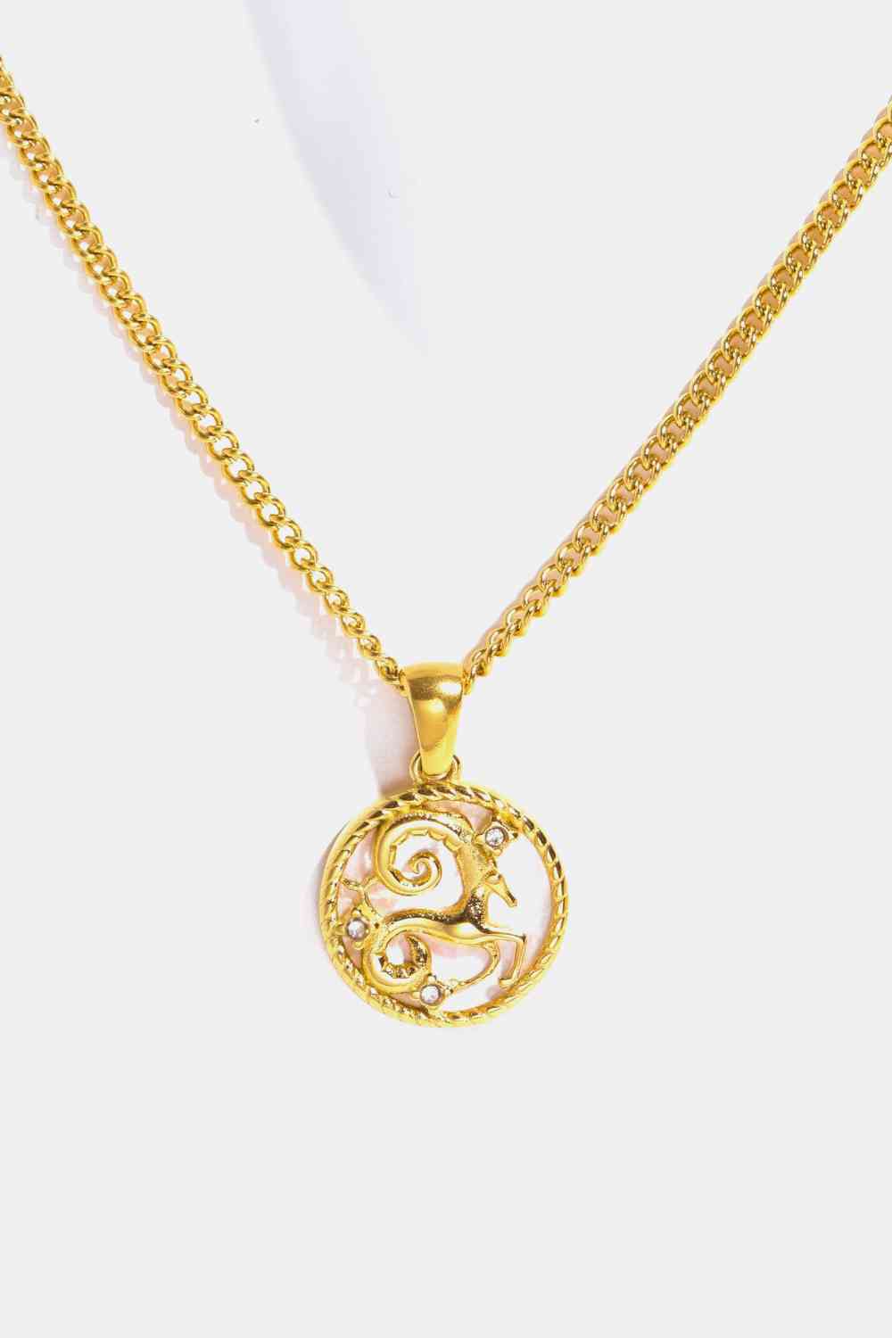 Constellation Pendant Zodiac Sign Necklace