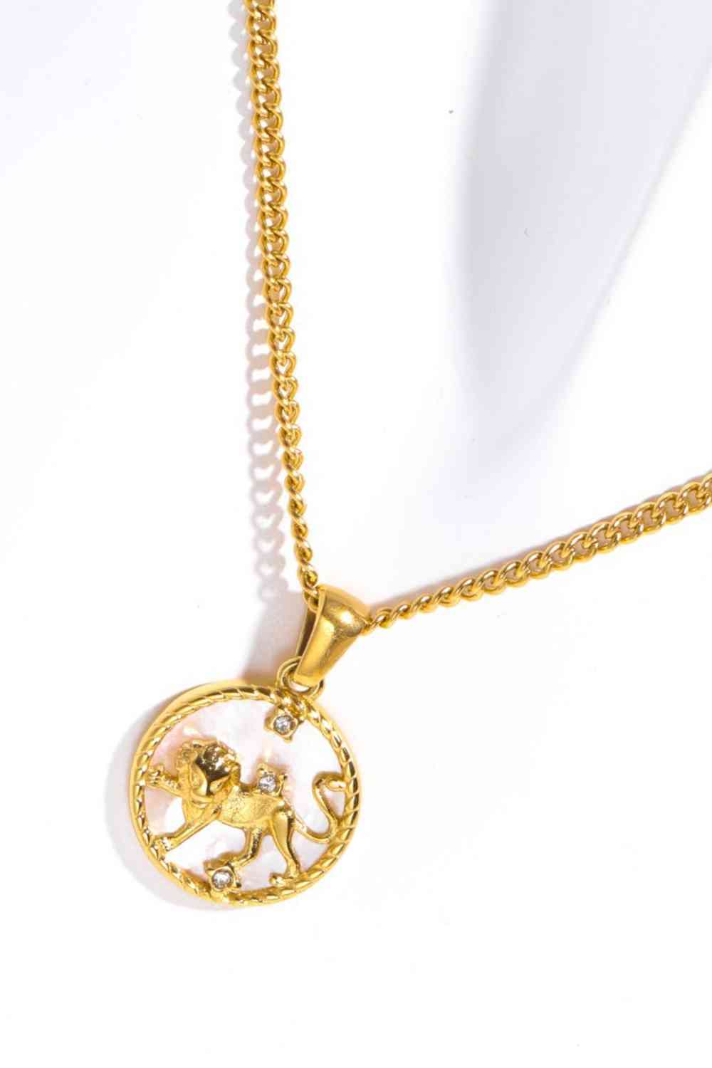 Constellation Pendant Zodiac Sign Necklace